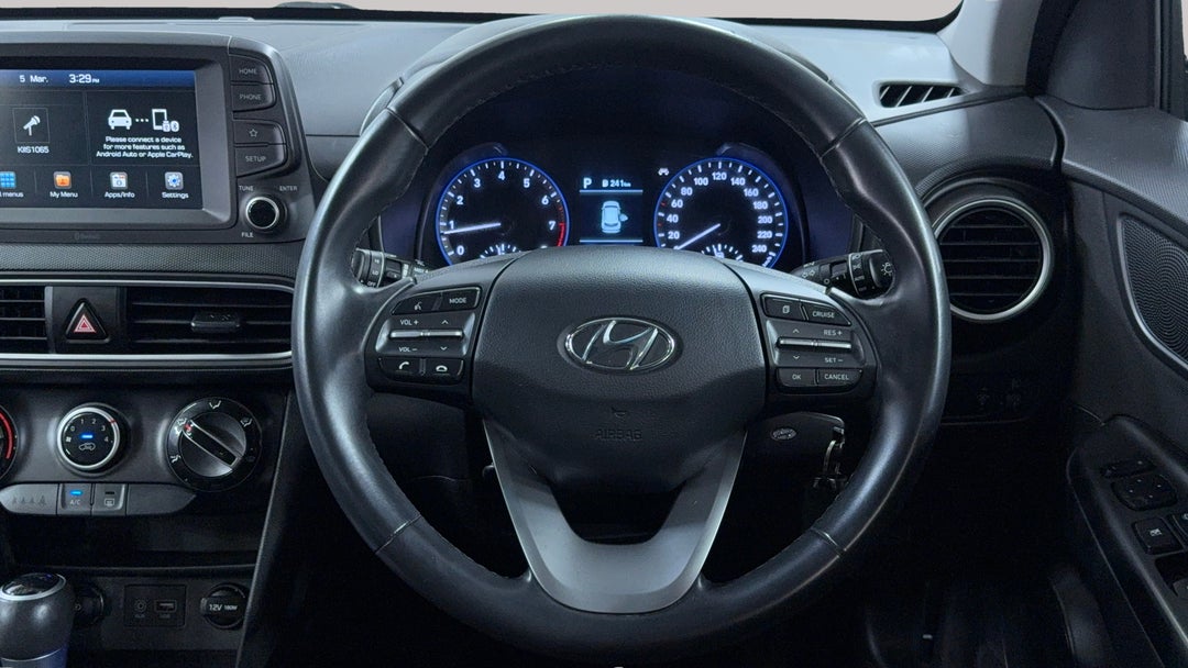 2019 Hyundai Kona Active (FWD), Automatic, 96333 km, Steering Wheel Close-up