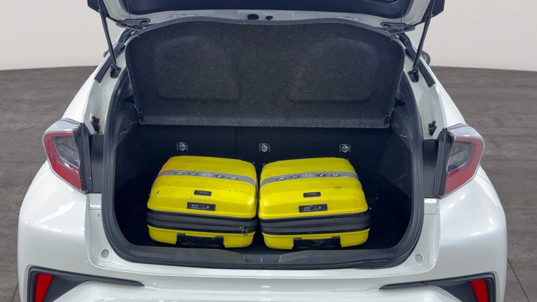 Boot Inside View with Luggage