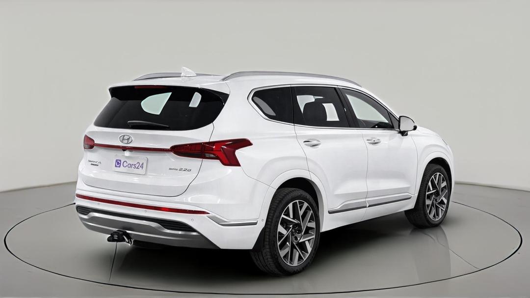2023 Hyundai Santa Fe Highlander Crdi (AWD), Automatic, 38268 km, Right Back Diagonal (45- Degree) View