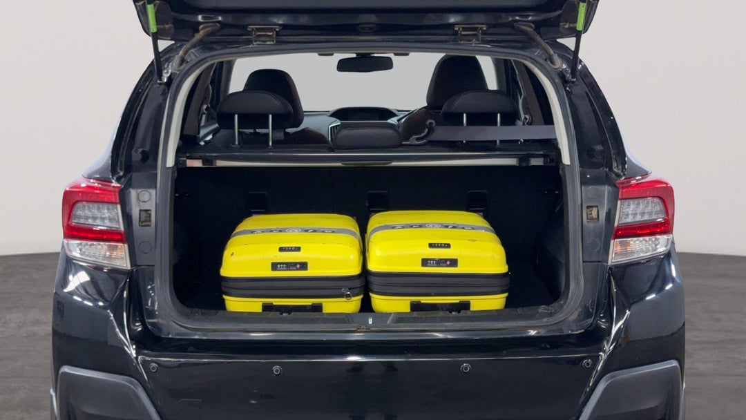 Boot Inside View with Luggage
