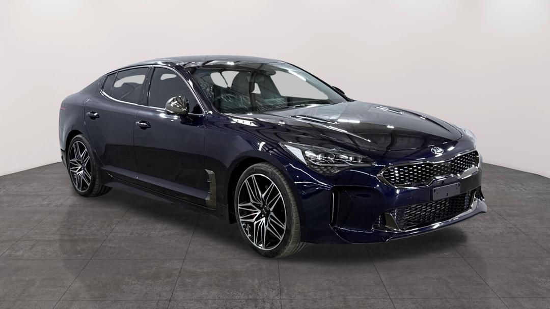2021 Kia Stinger Gt (red Leather), Automatic, 28350 km, Right Front Diagonal (45- Degree) View