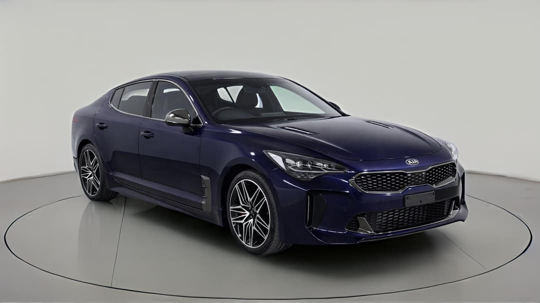 2021 Kia Stinger Gt (red Leather), Automatic, 28350 km, Right Front Diagonal (45- Degree) View
