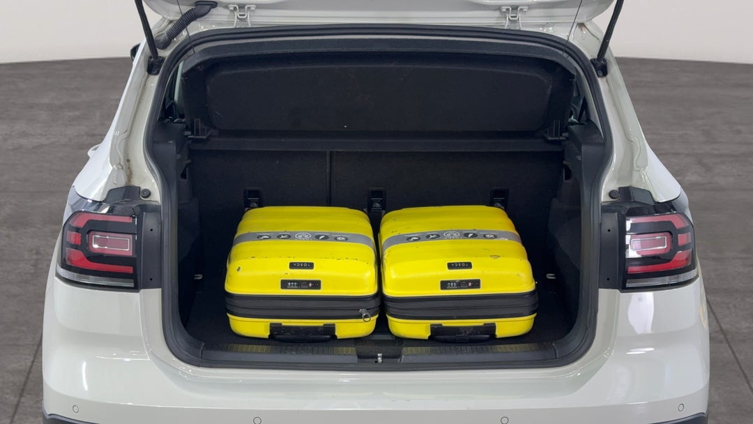 Boot Inside View with Luggage