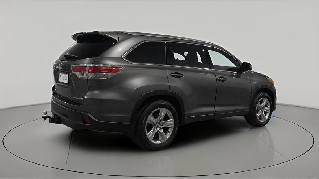 2016 Toyota Kluger Grande (4x4), Automatic, 104656 km, Right Back Diagonal (45- Degree) View