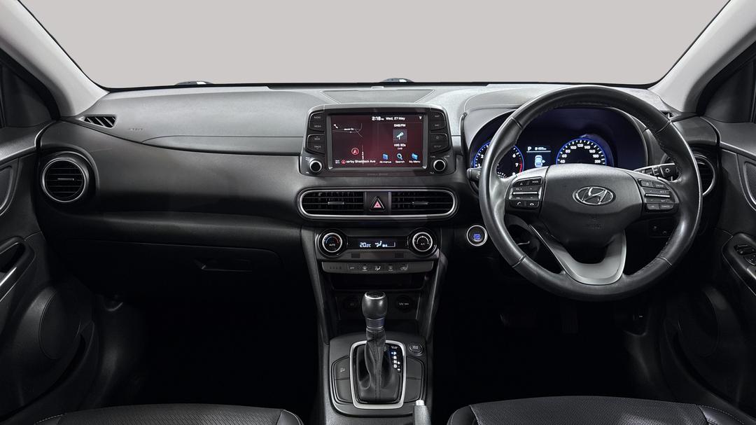 2019 Hyundai Kona Elite (FWD), Automatic, 117132 km, Dashboard View