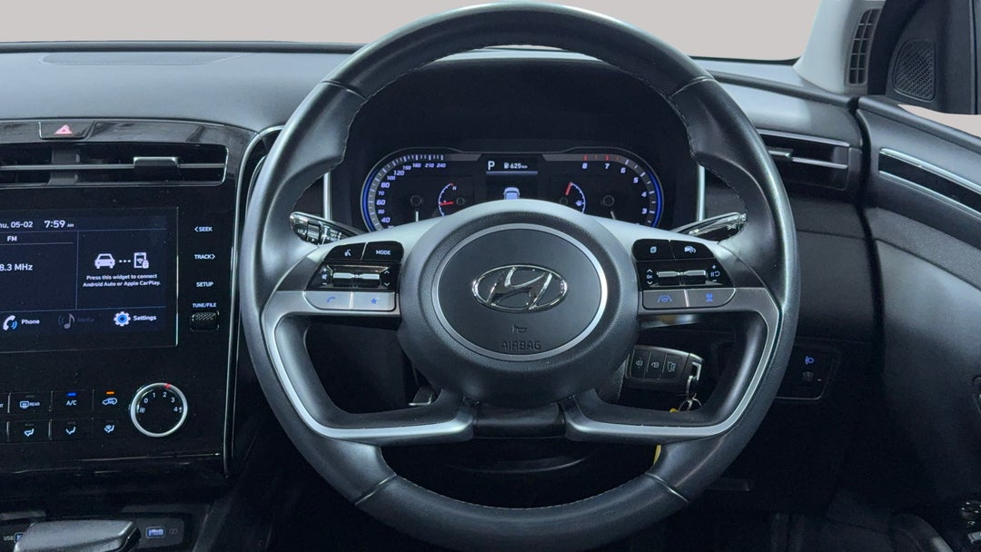 2023 Hyundai Tucson (fwd), Automatic, 50553 km, Steering Wheel Close-up