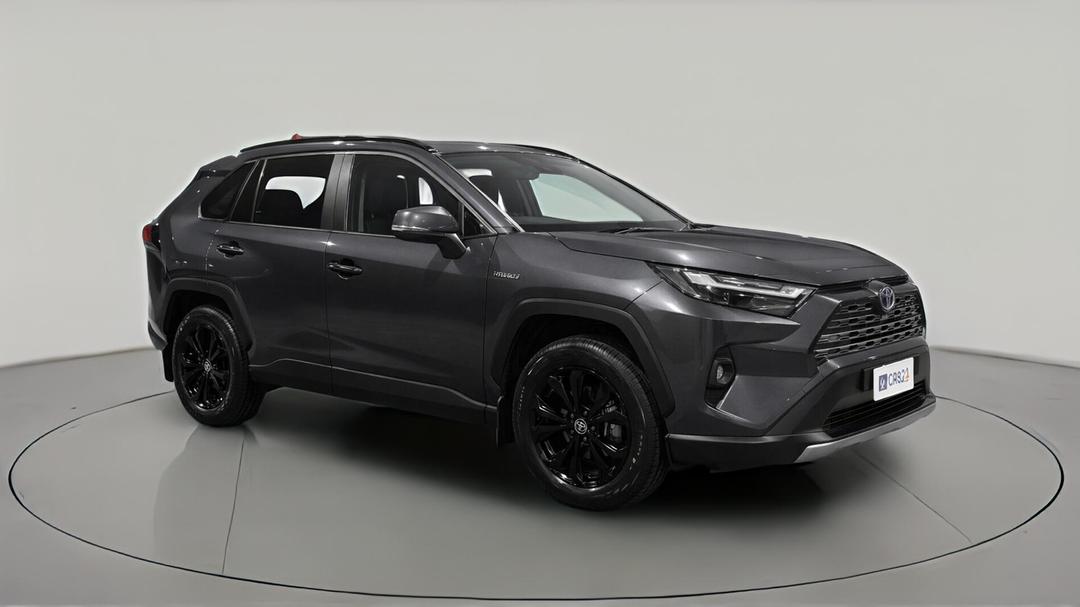 2021 Toyota RAV4 Cruiser (AWD) Hybrid, Automatic, 54076 km, Right Front Diagonal (45- Degree) View