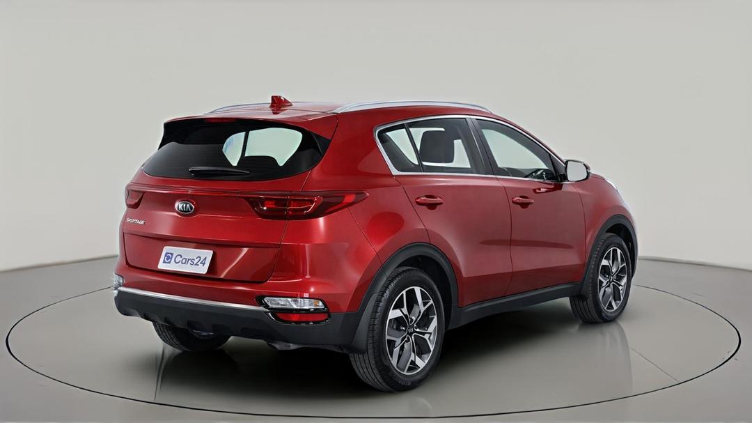 2018 Kia Sportage Si Premium (FWD), Automatic, 92102 km, Right Back Diagonal (45- Degree) View