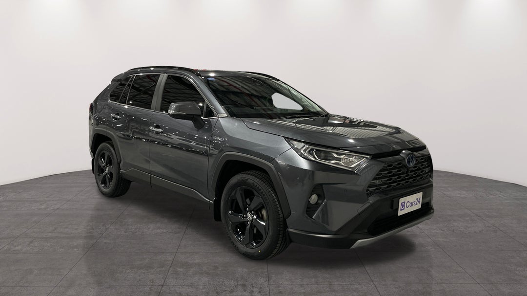 2021 Toyota RAV4 Cruiser (AWD) Hybrid, Automatic, 49840 km, Right Front Diagonal (45- Degree) View