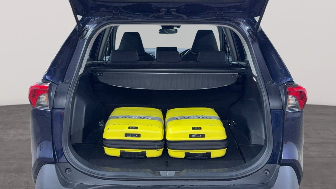 Boot Inside View with Luggage