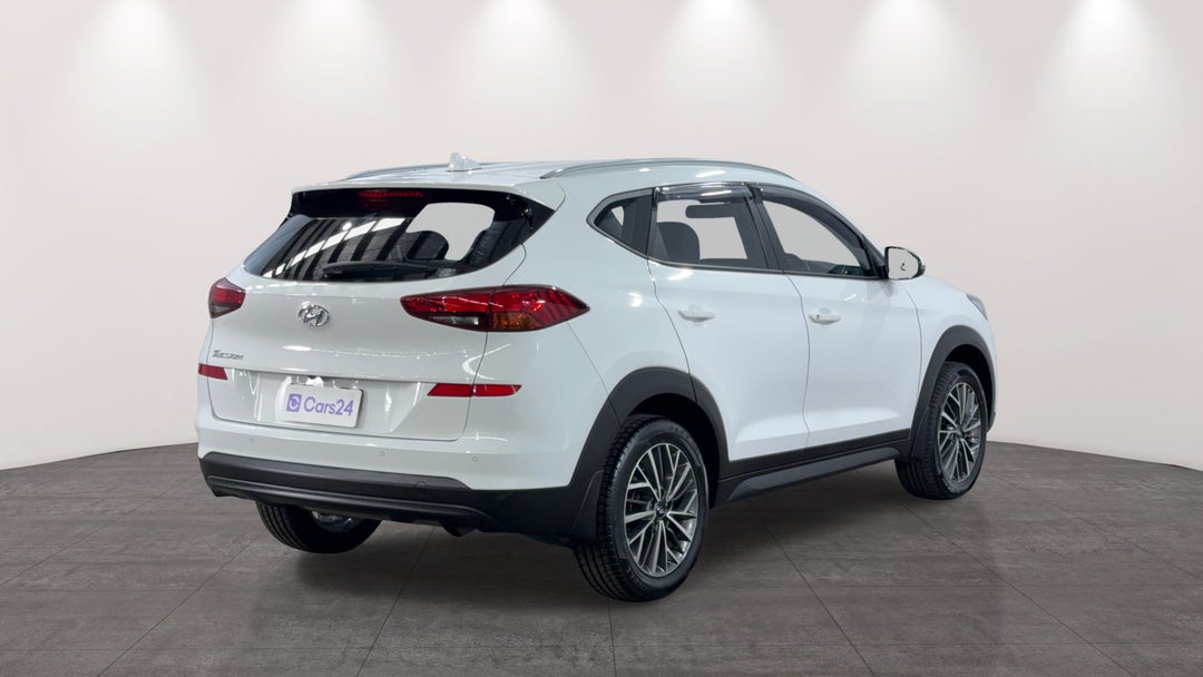 2020 Hyundai Tucson Active X (FWD), Automatic, 51402 km, Right Back Diagonal (45- Degree) View