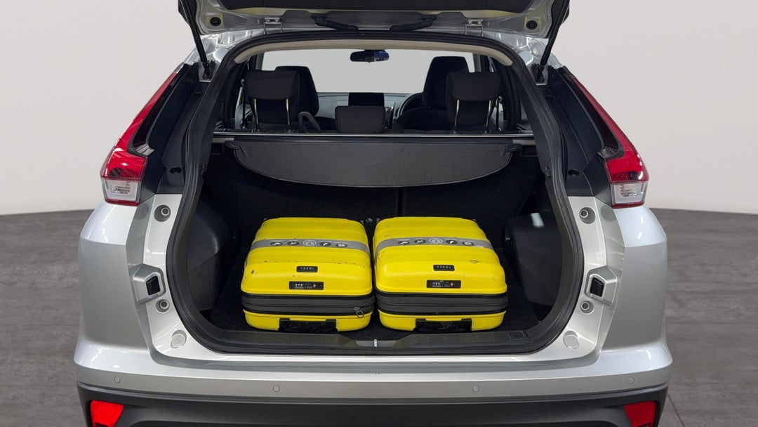 Boot Inside View with Luggage