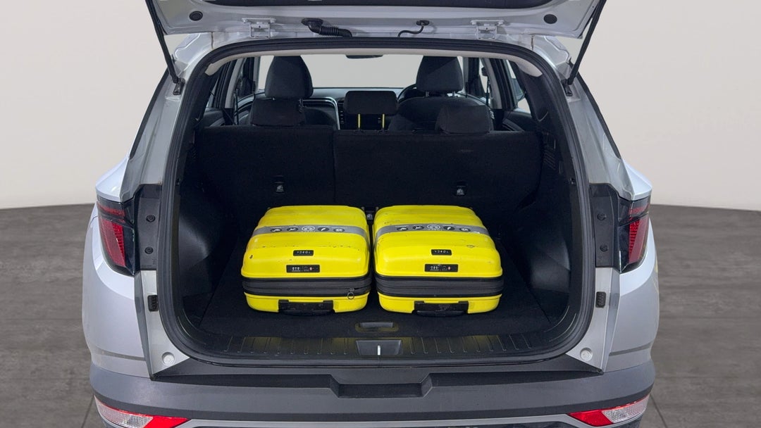 2023 Hyundai Tucson (fwd), Automatic, 50553 km, Boot Inside View with Luggage