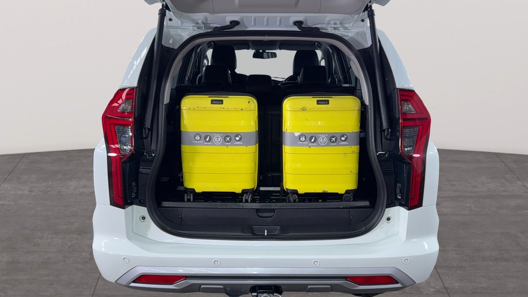 2023 Mitsubishi Pajero Sport Exceed (4wd) 7 Seat, Automatic, 14126 km, Boot Inside View with Luggage