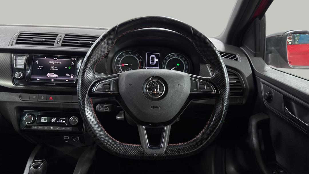 2018 SKODA Fabia 81 Tsi Monte Carlo, Automatic, 158906 km, Steering Wheel Close-up