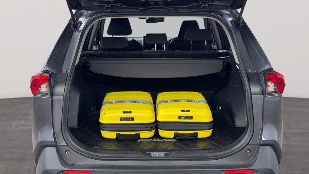 Boot Inside View with Luggage