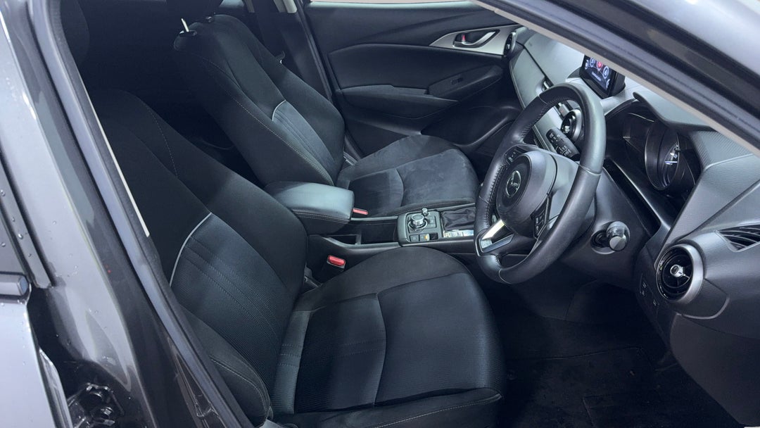 Right Side Front Door Cabin View