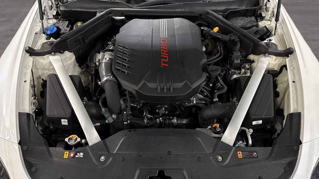 2019 Kia Stinger Gt (black Leather), Automatic, 141621 km, Open Bonnet (Engine)