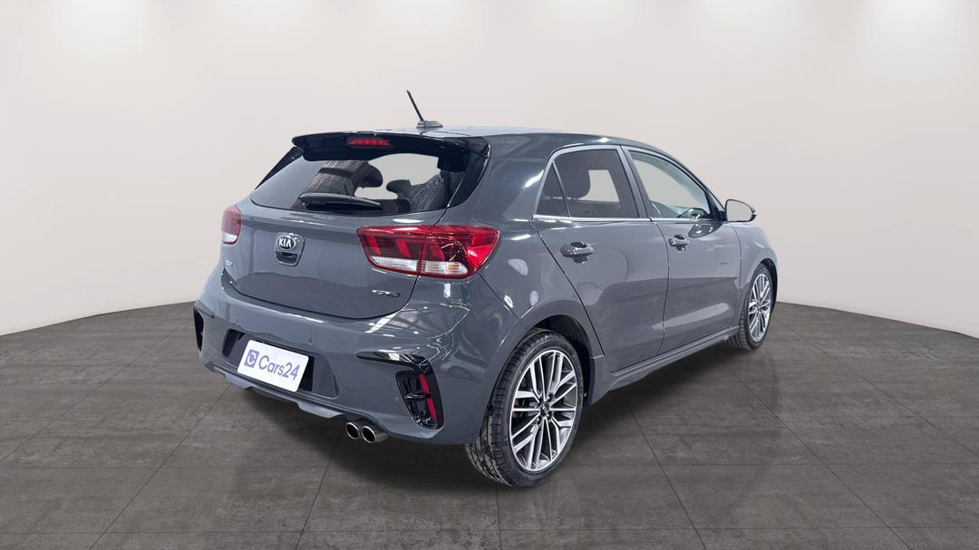 2021 Kia Rio Gt-line, Automatic, 86015 km, Right Back Diagonal (45- Degree) View