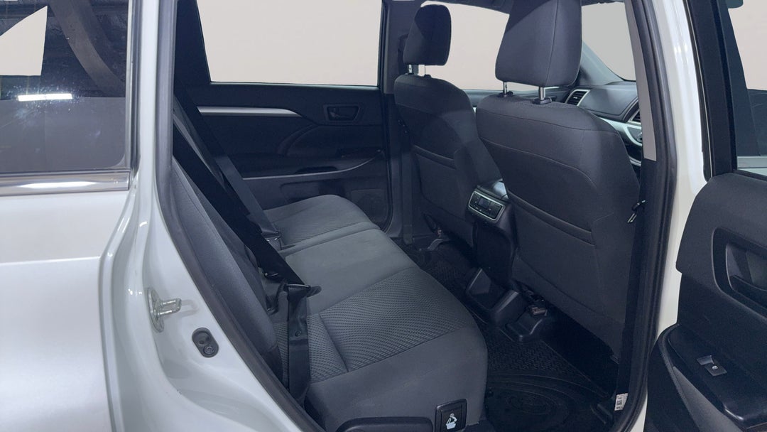 Right Side Rear Door Cabin View