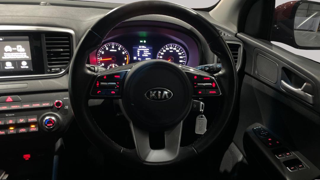 2019 Kia Sportage Si (FWD), Automatic, 99937 km, Steering Wheel Close-up