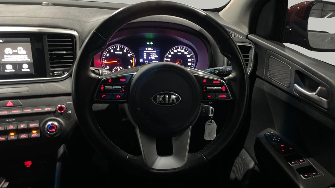 2019 Kia Sportage Si (FWD), Automatic, 99937 km, Steering Wheel Close-up