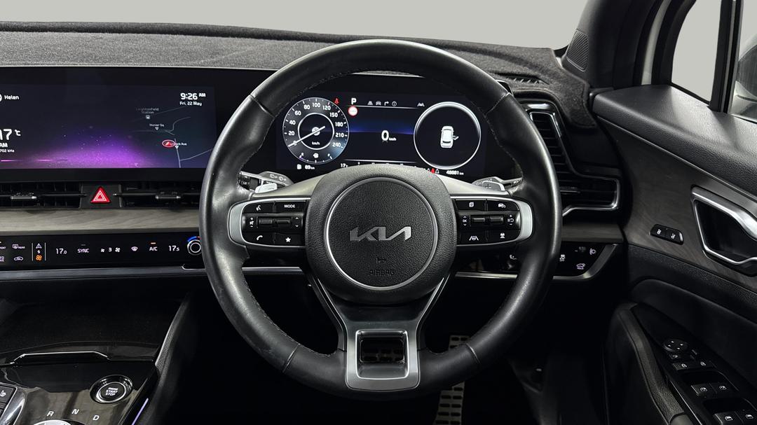 2022 Kia Sportage Gt-line (AWD), Automatic, 48881 km, Steering Wheel Close-up
