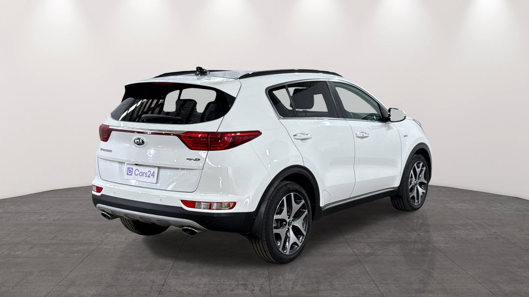 2018 Kia Sportage Gt-line (AWD), Automatic, 53955 km, Right Back Diagonal (45- Degree) View