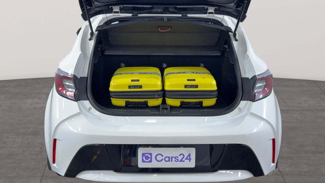 Boot Inside View with Luggage