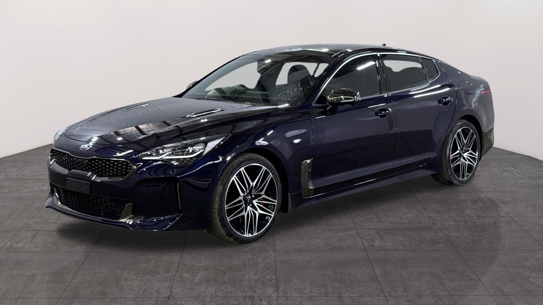 2021 Kia Stinger Gt (red Leather), Automatic, 28350 km, Left Front Diagonal (45- Degree) View