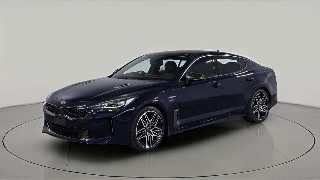 2021 Kia Stinger Gt (red Leather), Automatic, 28350 km, Left Front Diagonal (45- Degree) View