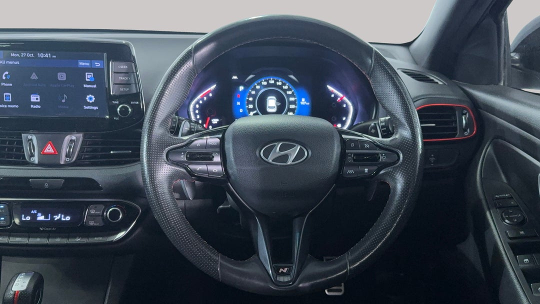 Steering Wheel Close-up