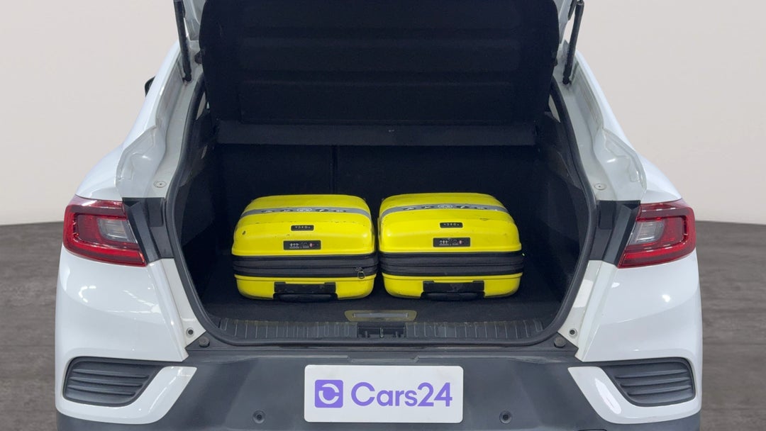 Boot Inside View with Luggage