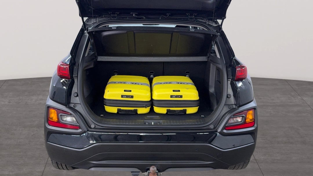 2019 Hyundai Kona Active (FWD), Automatic, 96333 km, Boot Inside View with Luggage
