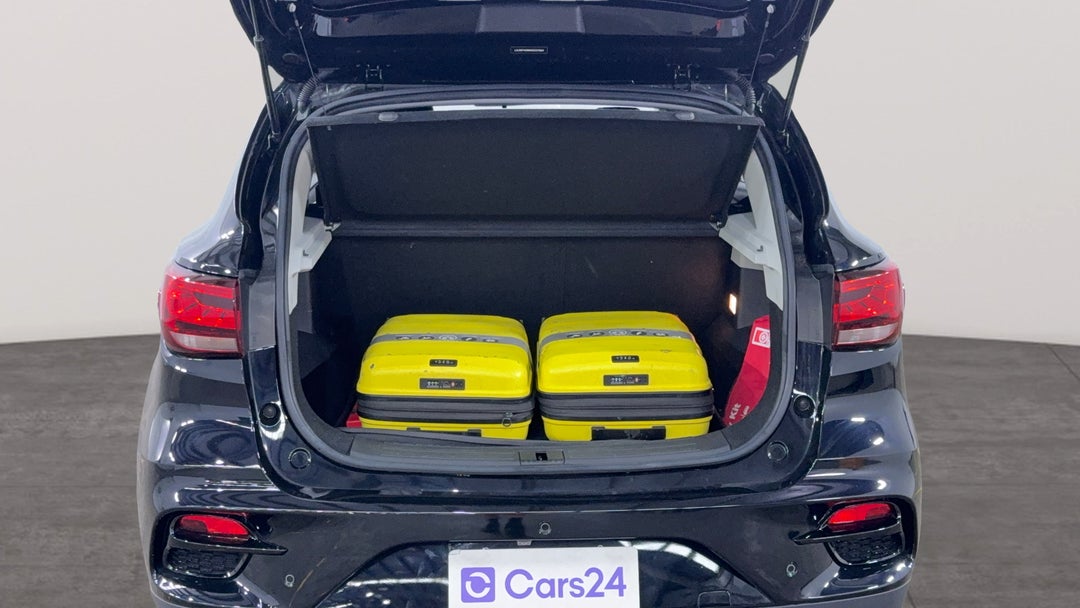 Boot Inside View with Luggage