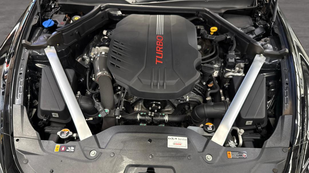 2021 Kia Stinger Gt (red Leather), Automatic, 28350 km, Open Bonnet (Engine)