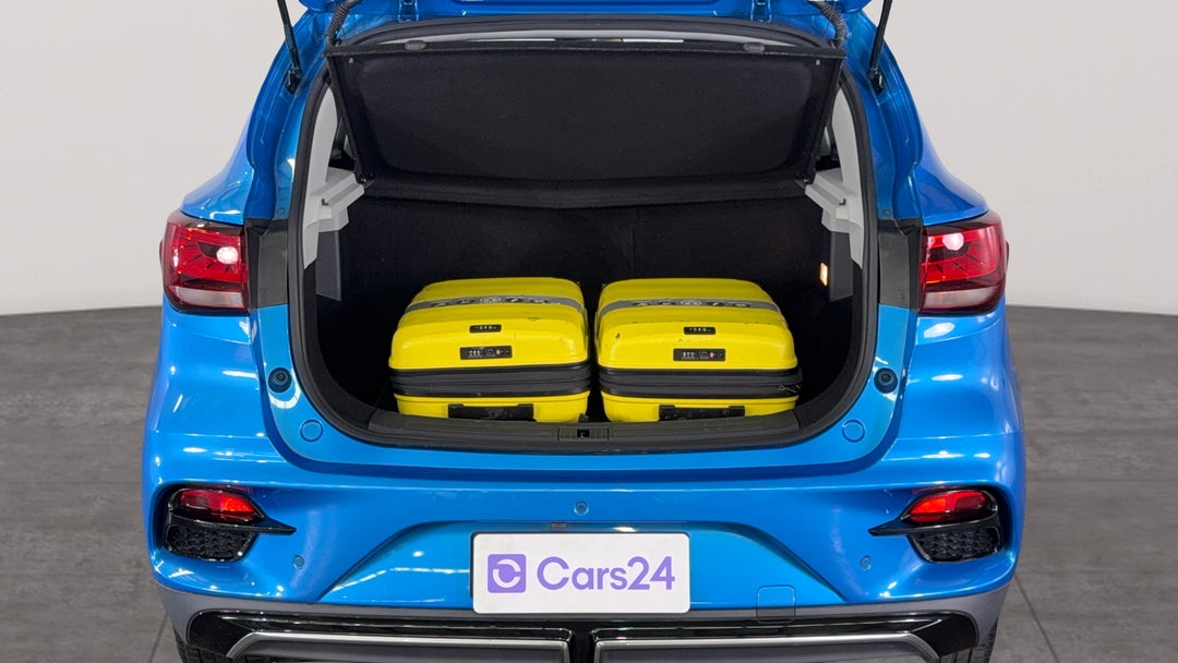 Boot Inside View with Luggage