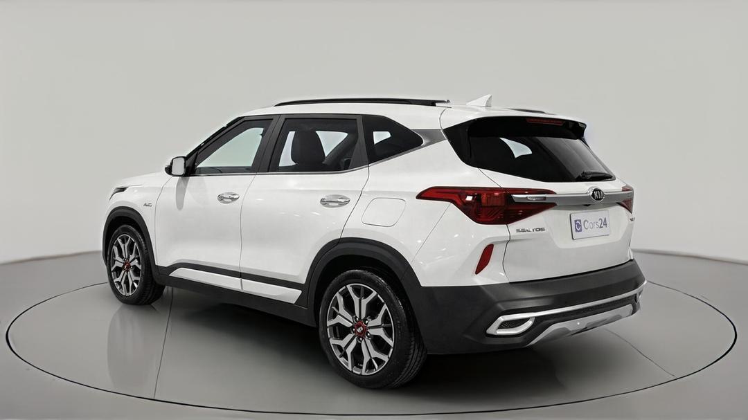 2021 Kia Seltos Gt-line (AWD), Automatic, 30349 km, Left Back Diagonal (45- Degree) View