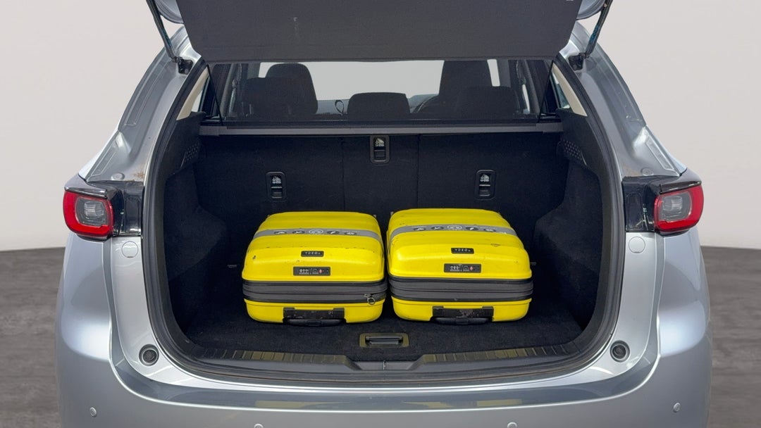 Boot Inside View with Luggage