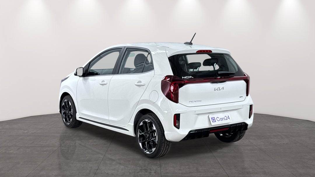 2025 Kia Picanto Gt Line (pe2), Manual, 5629 km, Left Back Diagonal (45- Degree) View