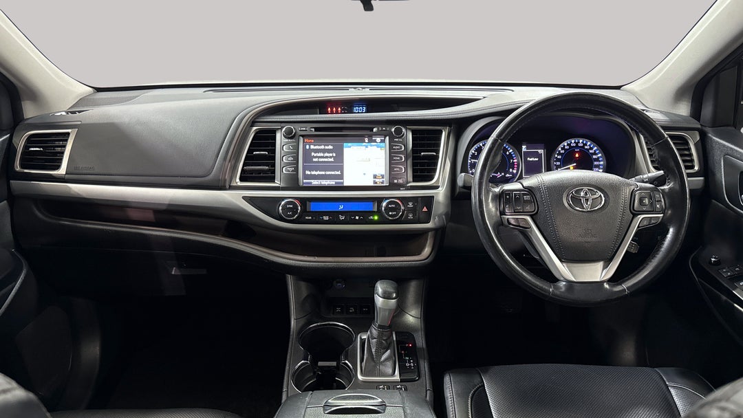2018 Toyota Kluger Gxl (4x4), Automatic, 92363 km, Dashboard View