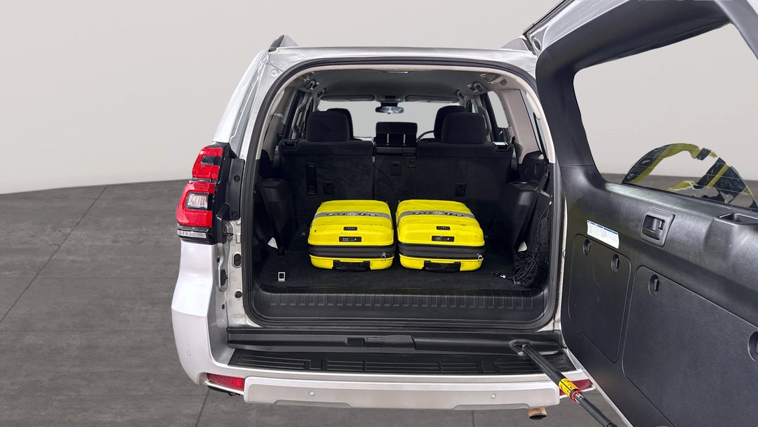 2019 Toyota Landcruiser Prado Gxl (4x4), Automatic, 93046 km, Boot Inside View with Luggage