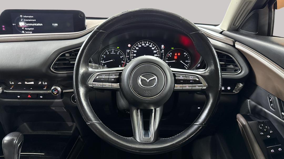 2021 Mazda CX-30 G20 Touring (FWD), Automatic, 30856 km, Steering Wheel Close-up