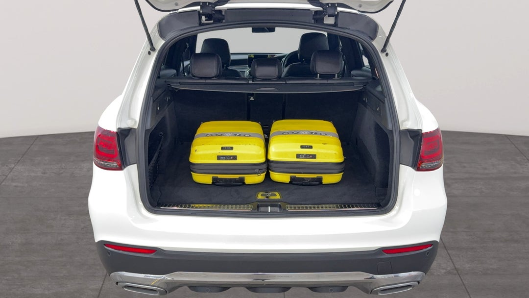 Boot Inside View with Luggage