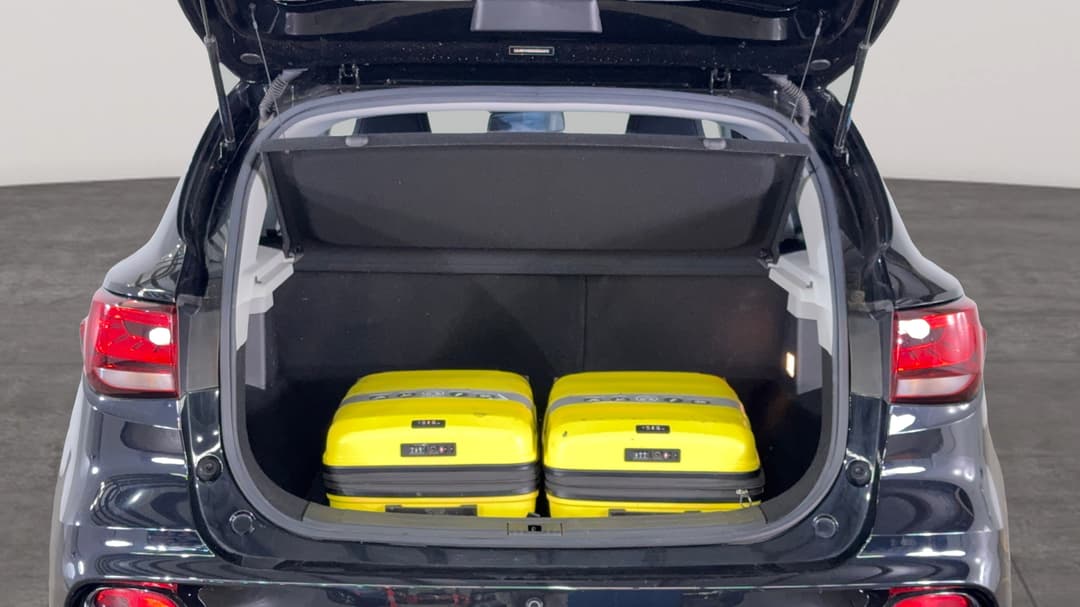 Boot Inside View with Luggage