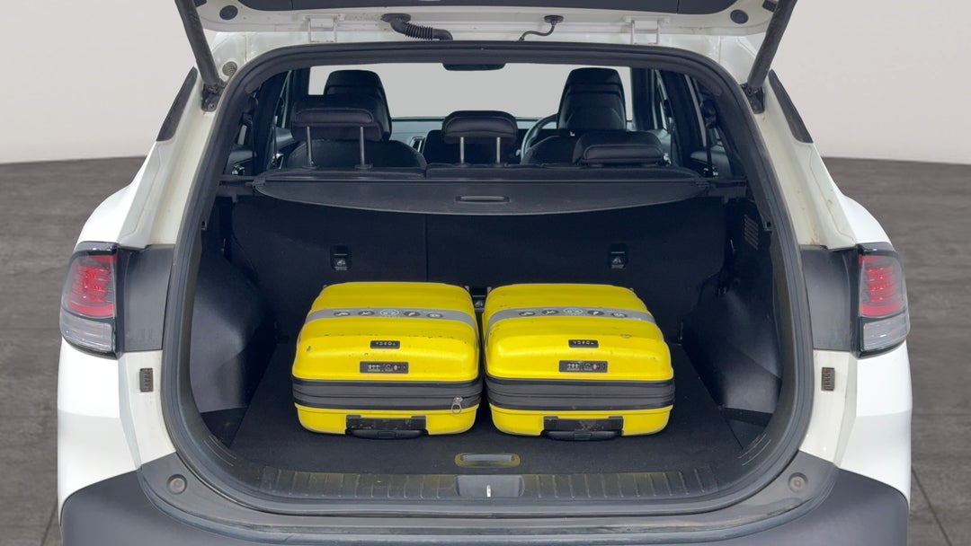 Boot Inside View with Luggage