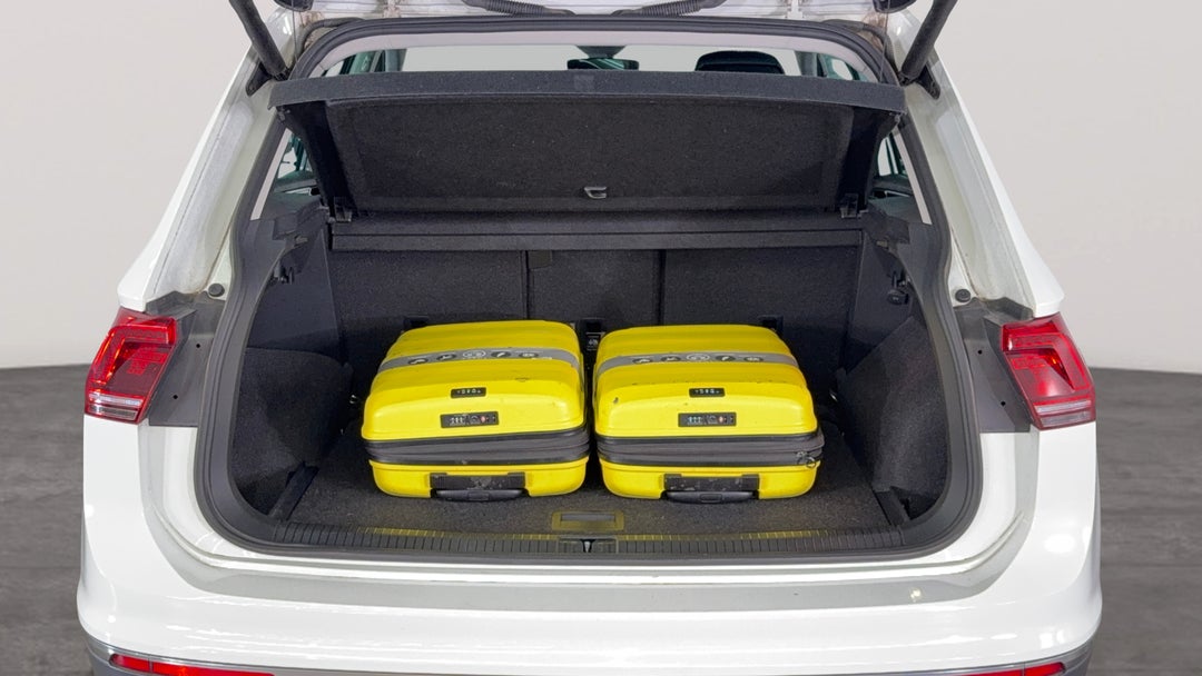 Boot Inside View with Luggage
