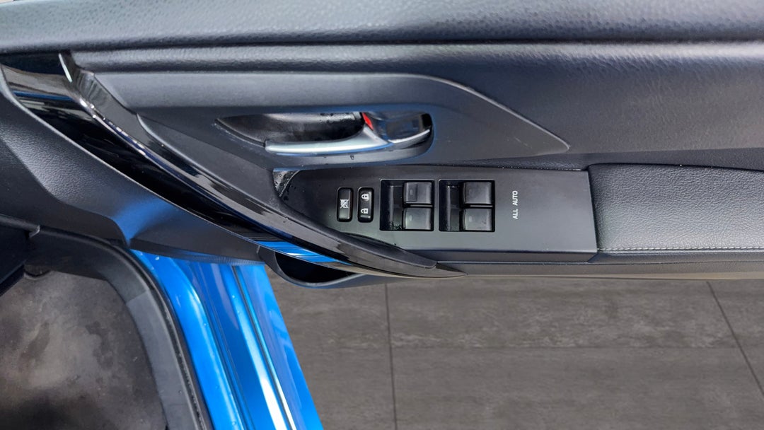 Drivers Side Door Panel Controls