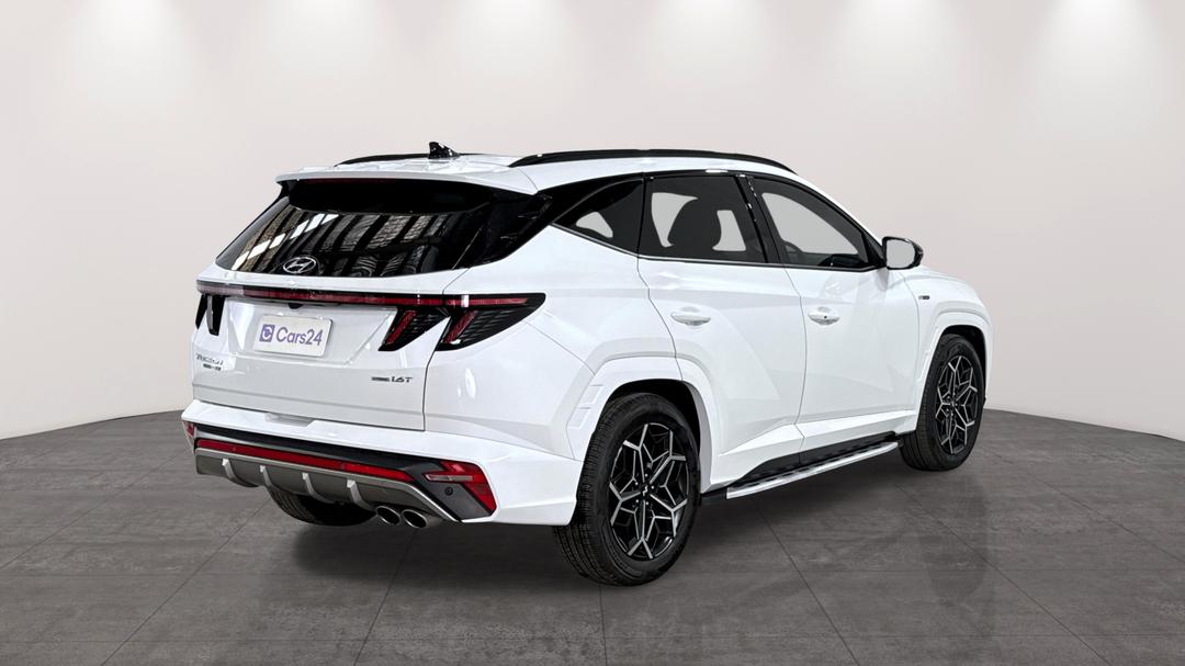 2023 Hyundai Tucson Highlander N Line (AWD), Automatic, 36712 km, Right Back Diagonal (45- Degree) View