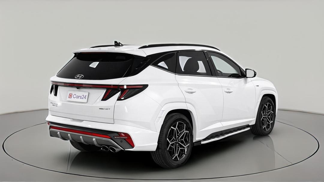 2023 Hyundai Tucson Highlander N Line (AWD), Automatic, 36712 km, Right Back Diagonal (45- Degree) View